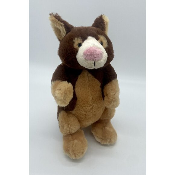 Ganz Webkinz Tree Kangaroo Brown Caramel 9” Plush No Code - Picture 1 of 4